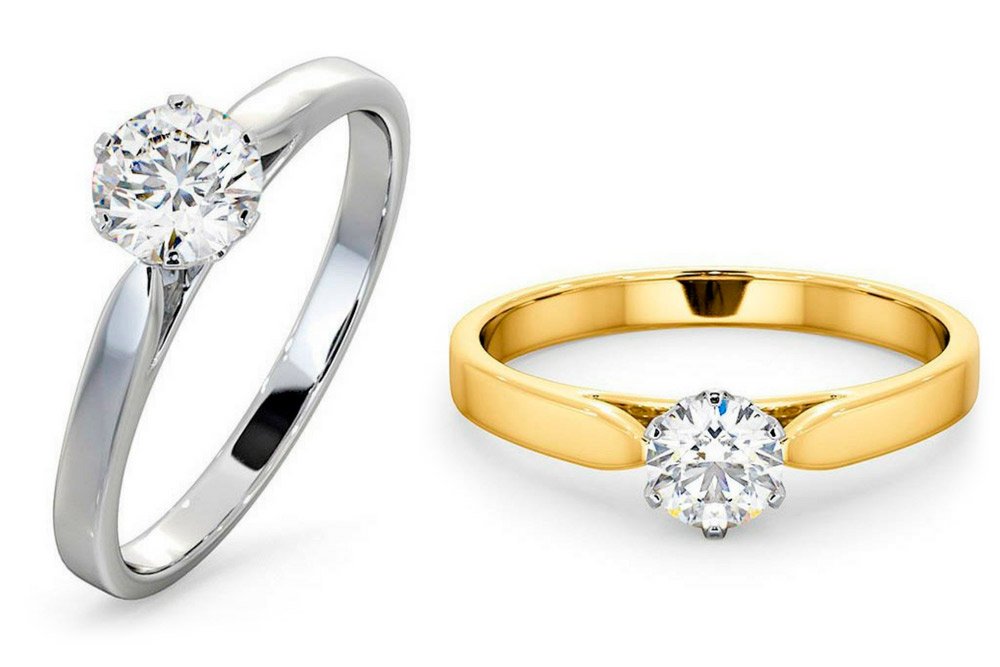 Which One Should You Pick: White Gold vs. Yellow Gold?